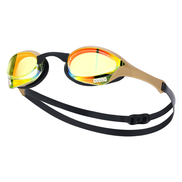 ARENA Cobra Ultra Swipe Mirrored Swim Goggle Gold [AGL-180MSW (GLD